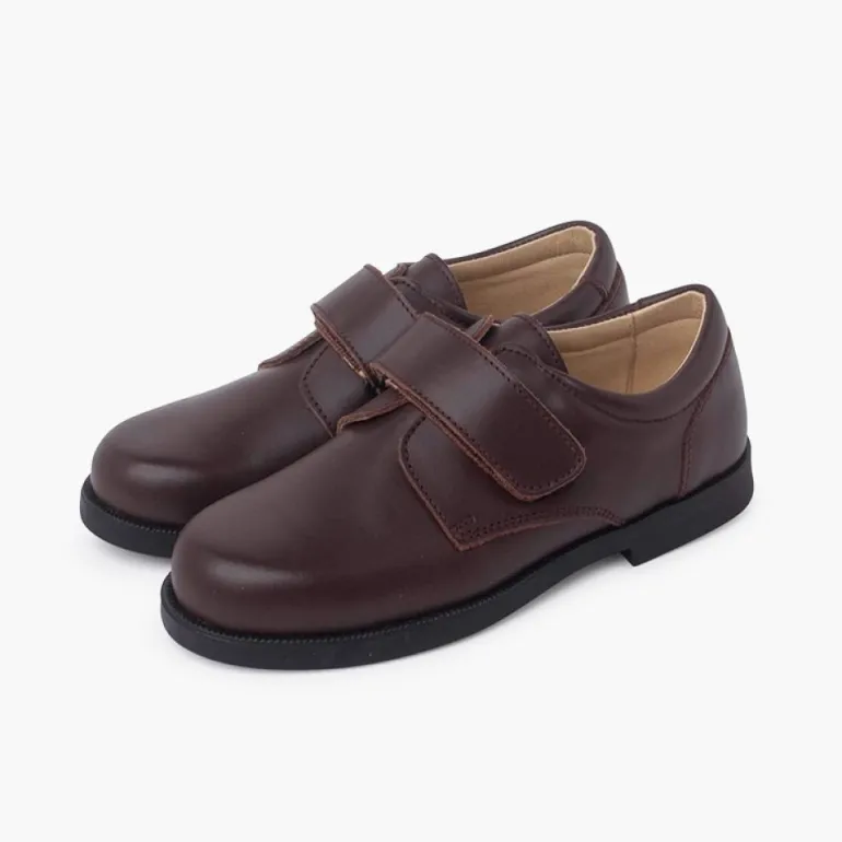 Menino Pisamonas Sapatos Colegiais Menino Tiras Aderentes