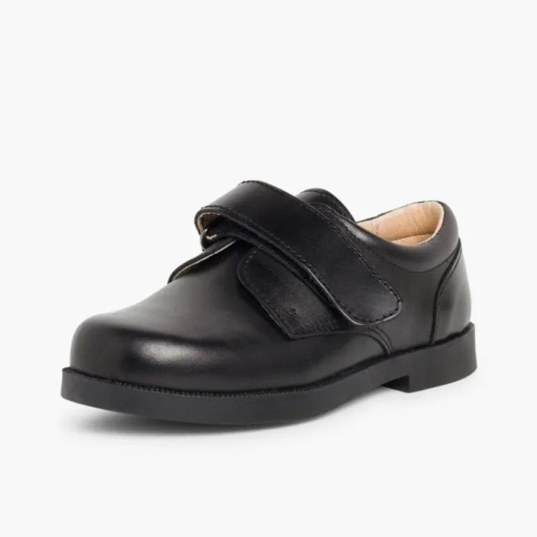 Menino Pisamonas Sapatos Colegiais Menino Tiras Aderentes