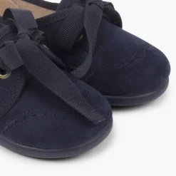 Menina Pisamonas Sapatos Crianca Tipo Blucher Com Laco E Picotados