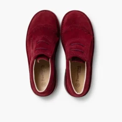 Menina Pisamonas Sapatos De Carneira Com Franjas