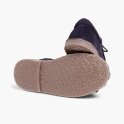 Menina Pisamonas Sapatos De Carneira Com Franjas
