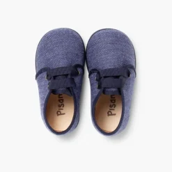 Menino Pisamonas Sapatos De Tela Tipo Blucher Menino