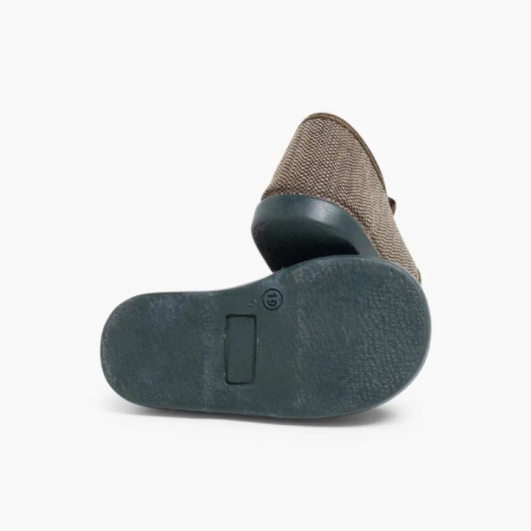 Menino Pisamonas Sapatos De Tela Tipo Blucher Menino
