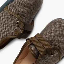 Menino Pisamonas Sapatos De Tela Tipo Blucher Menino