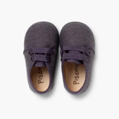 Menino Pisamonas Sapatos De Tela Tipo Blucher Menino