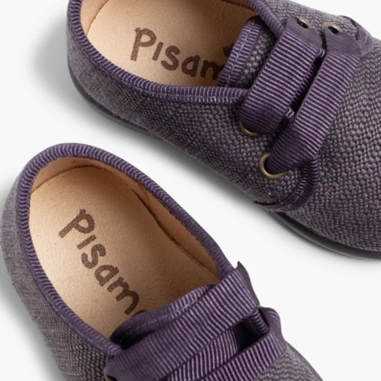 Menino Pisamonas Sapatos De Tela Tipo Blucher Menino