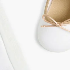 Menina Pisamonas Sapatos De Tela Tira Aderente Fina Com Laco