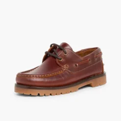Menino Pisamonas Sapatos De Vela Com Atacadores