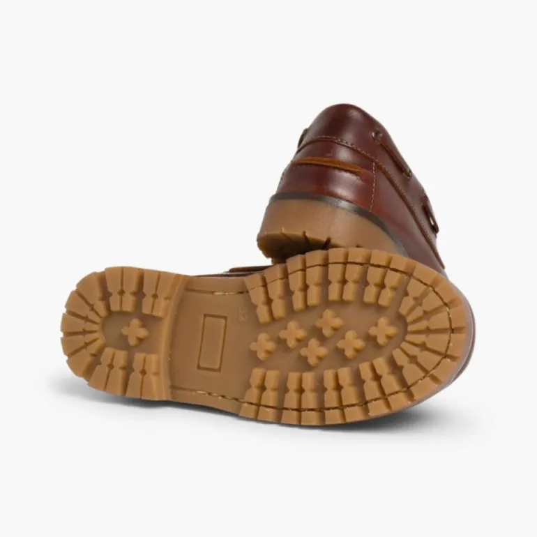 Menino Pisamonas Sapatos De Vela Com Atacadores