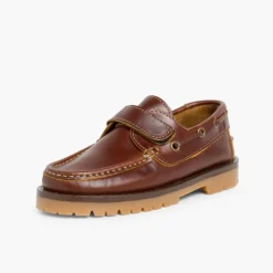 Menino Pisamonas Sapatos De Vela Com Tiras Aderentes