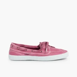 Menina Pisamonas Sapatos De Vela De Lona Com Sola Branca