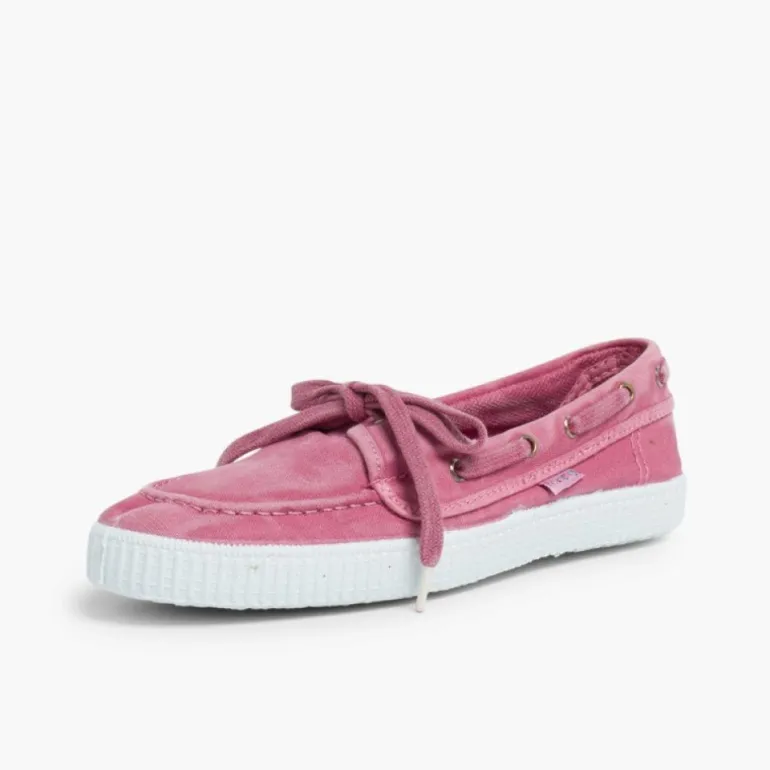 Menina Pisamonas Sapatos De Vela De Lona Com Sola Branca