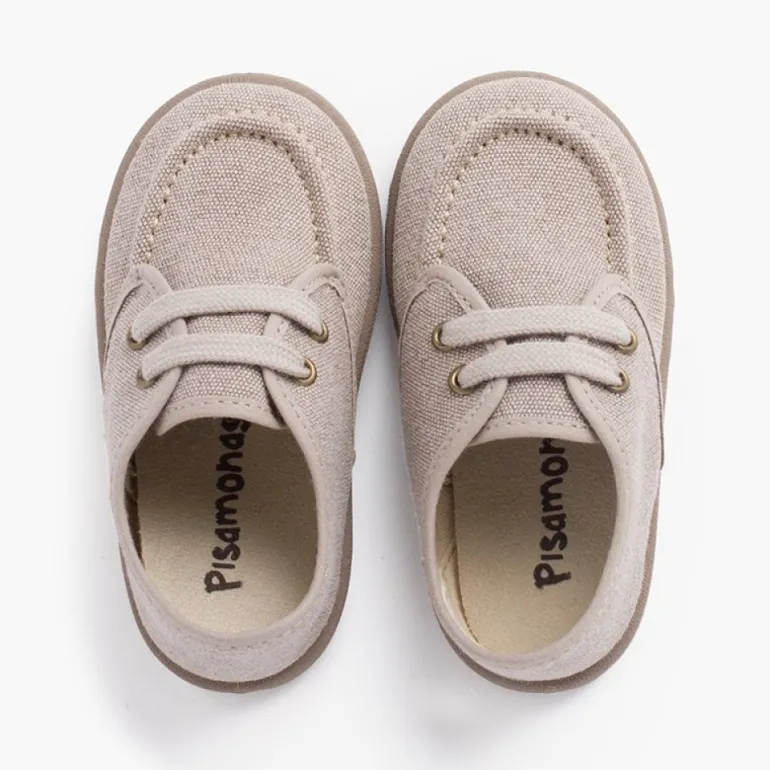 Menino Pisamonas Sapatos De Vela Lona Casual Sport