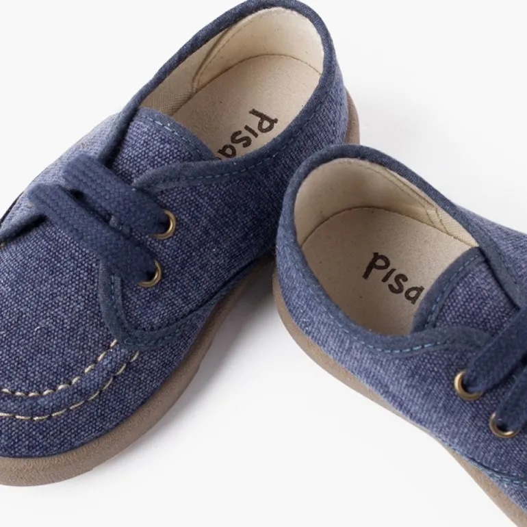 Menino Pisamonas Sapatos De Vela Lona Casual Sport