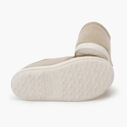 Menino Pisamonas Sapatos De Vela Lona Eco Sola Branca