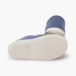 Menino Pisamonas Sapatos De Vela Lona Eco Sola Branca