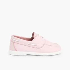 Menino Pisamonas Sapatos De Vela Pele Lavavel