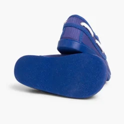 Menino Pisamonas Sapatos De Vela Tecido Com Atacadores