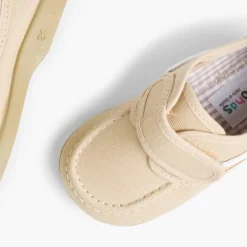 Menino Pisamonas Sapatos De Vela Tela Fecho Tiras Aderentes