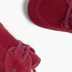 Menino Pisamonas Sapatos De Vela Tipo Camurca Com Atacadores