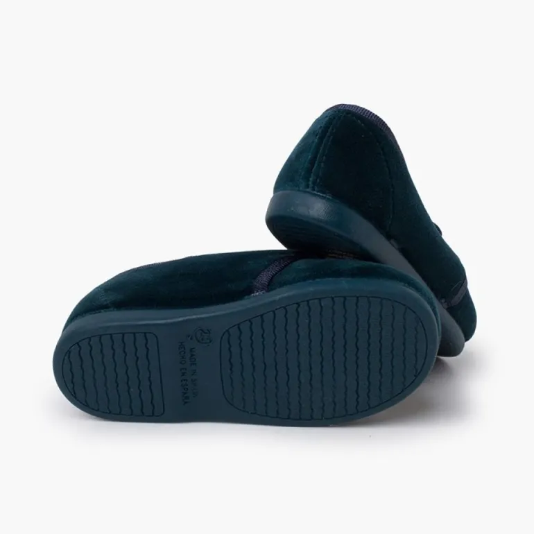 Menina Pisamonas Sapatos De Veludo Atacadores Gorgorao