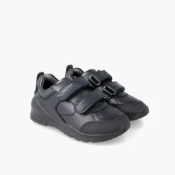 Menino Pisamonas Sapatos Desportivos Escola Biomecanics Duplo Fecho Aderente