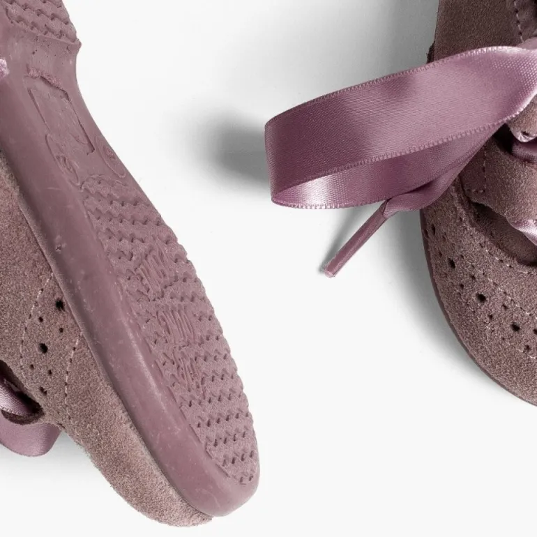 Menina Pisamonas Sapatos Estilo Inglês Criancas De Camurca