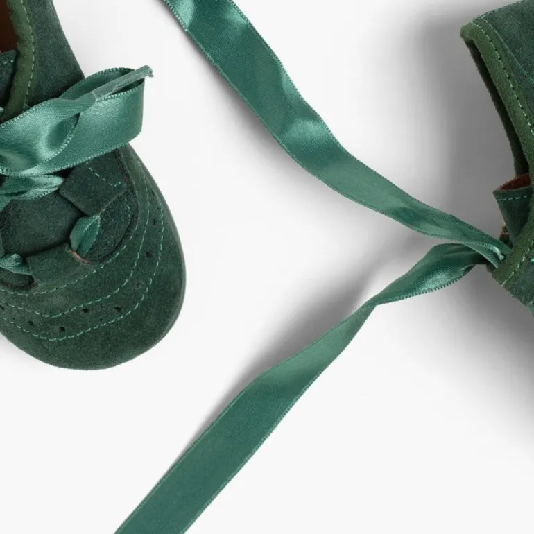 Menina Pisamonas Sapatos Estilo Inglês Criancas De Camurca