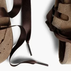 Menina Pisamonas Sapatos Estilo Inglês Criancas De Camurca