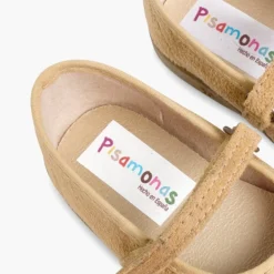 Menina Pisamonas Sapatos Merceditas Bamara Com Tiras Aderentes