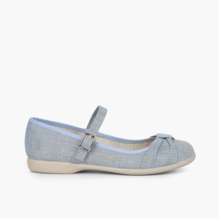Menina Pisamonas Sapatos Merceditas Cerimónia Laco Fivela