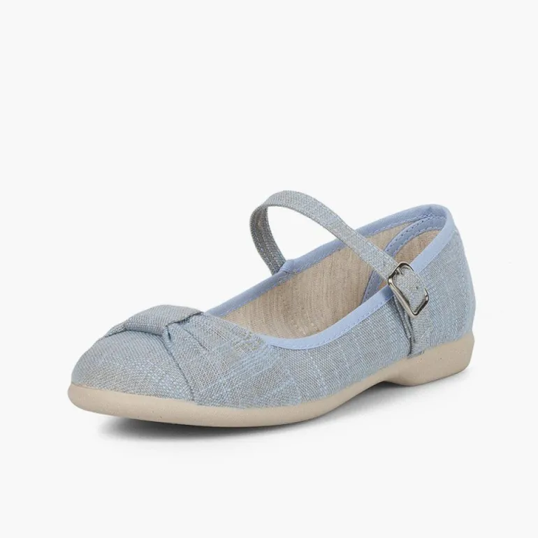 Menina Pisamonas Sapatos Merceditas Cerimónia Laco Fivela