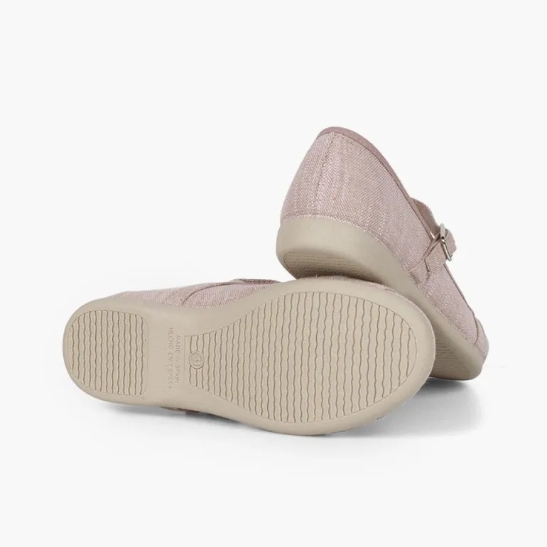 Menina Pisamonas Sapatos Merceditas Cerimónia Laco Fivela