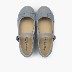 Menina Pisamonas Sapatos Merceditas Cerimónia Laco Fivela