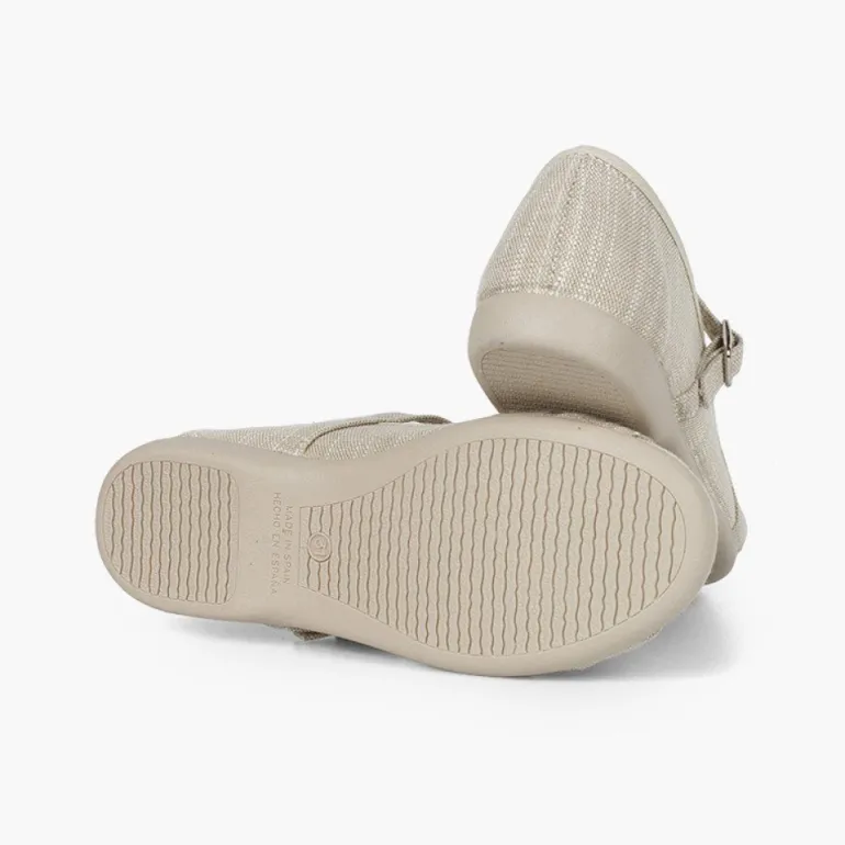 Menina Pisamonas Sapatos Merceditas Cerimónia Laco Fivela