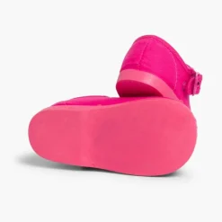 Menina Pisamonas Sapatos Merceditas De Lona Para Meninas
