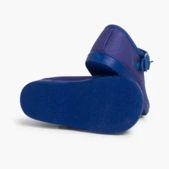 Menina Pisamonas Sapatos Merceditas De Lona Para Meninas