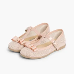 Menina Pisamonas Sapatos Merceditas Menina Tira Com Laco