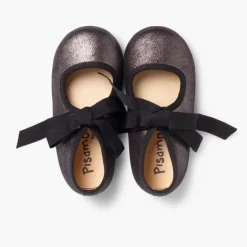 Menina Pisamonas Sapatos Merceditas Menina Com Brilho E Laco