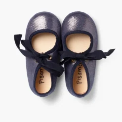 Menina Pisamonas Sapatos Merceditas Menina Com Brilho E Laco