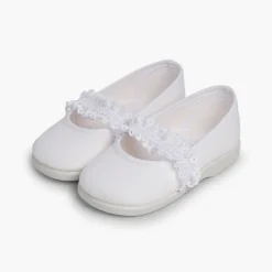 Menina Pisamonas Sapatos Merceditas Menina Tira Elastica Renda