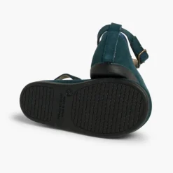 Menina Pisamonas Sapatos Merceditas Menina Camurca Com Fecho Pulseira