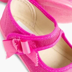 Menina Pisamonas Sapatos Merceditas Menina De Cetim Com Tiras Aderentes