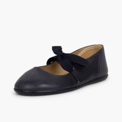 Menina Pisamonas Sapatos Merceditas Pele Fecho Laco