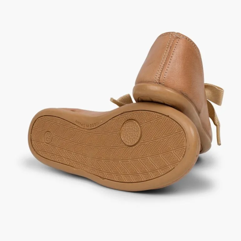 Menina Pisamonas Sapatos Merceditas Pele Fecho Laco