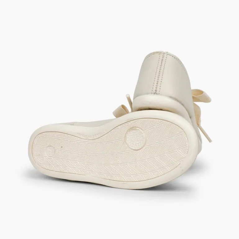 Menina Pisamonas Sapatos Merceditas Pele Fecho Laco