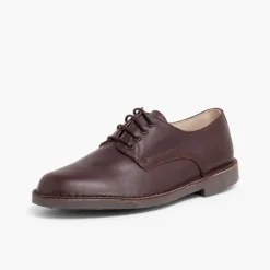Menina Pisamonas Sapatos Oxford Menino Pele