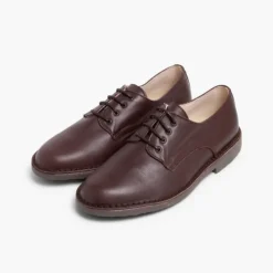 Menina Pisamonas Sapatos Oxford Menino Pele
