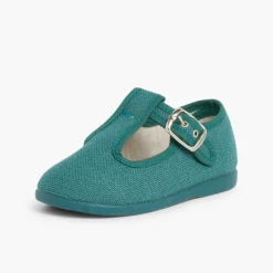Menino Pisamonas Sapatos Pepito Linho Com Fivela