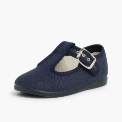 Menino Pisamonas Sapatos Pepito Linho Com Fivela